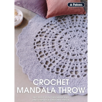 (0044 Crochet Mandala Throw)